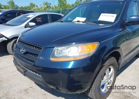 2008 Hyundai Santa Fe Gls from USA, damaged, VIN 5NMSG13D98H175416